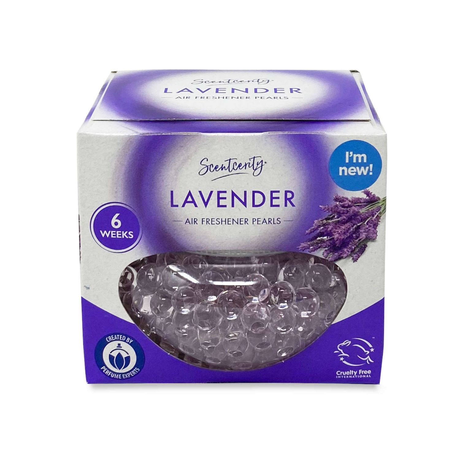 Lavender Air Freshener Pearls 110g Scentcerity ALDI.IE